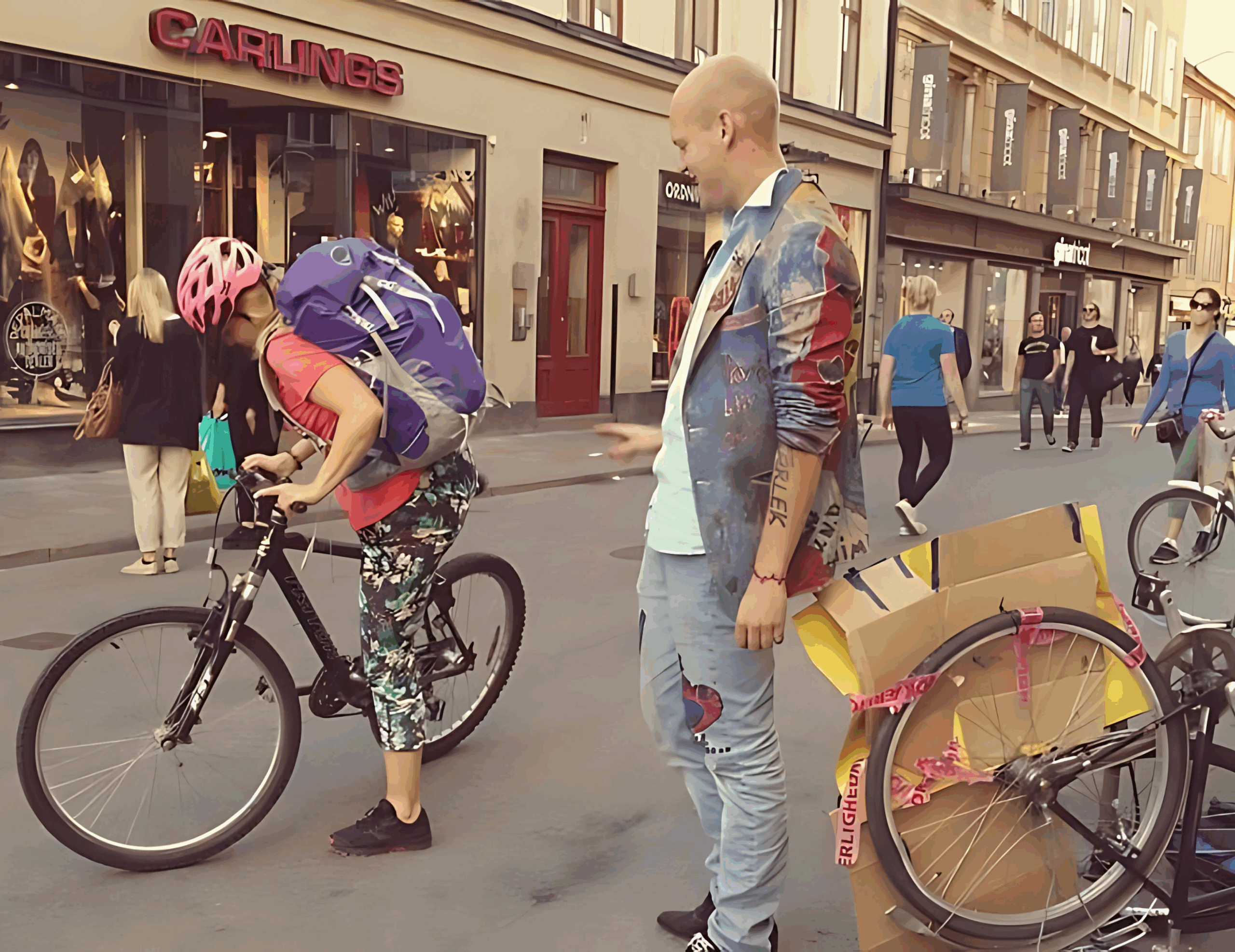 Laga punktering cykel hemma i Stockholm – Cykelfix mobil cykelverkstad