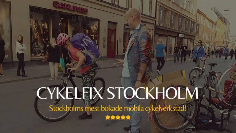 Cykelfix – Vi lagar din cykel hemma i Stockholm | Boka tid direkt