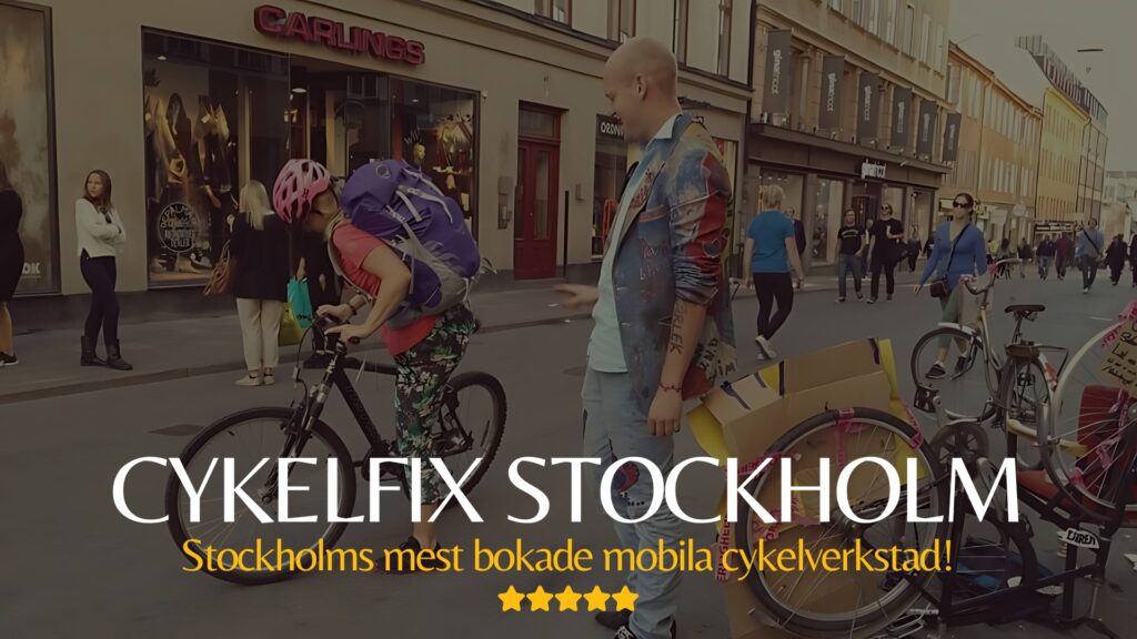 Cykelfix – Vi lagar din cykel hemma i Stockholm | Boka tid direkt